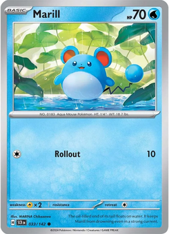 Marill #33 from Stellar Crown