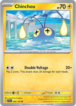 Chinchou #48 from Stellar Crown