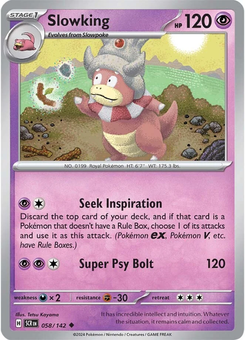 Slowking #58 from Stellar Crown