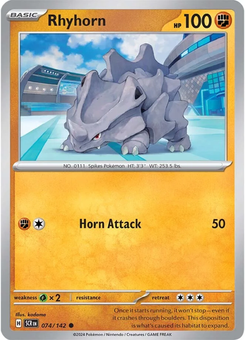Rhyhorn #74 from Stellar Crown