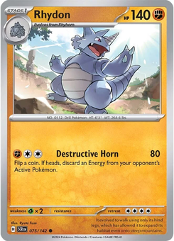 Rhydon #75 from Stellar Crown