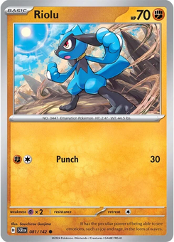 Riolu #81 from Stellar Crown