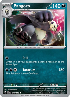 Pangoro #93 from Stellar Crown