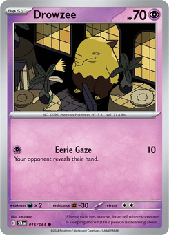 Drowzee #16 from Shrouded Fable