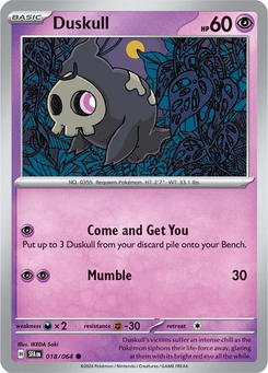 Duskull #18 from Shrouded Fable