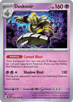 Dusknoir #20 from Shrouded Fable