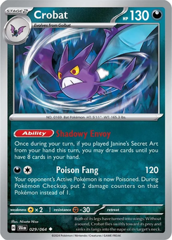 Crobat #29 from Shrouded Fable