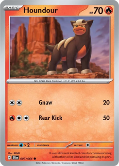 Houndour #7 from Shrouded Fable