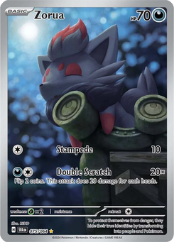 Zorua #75 from Shrouded Fable