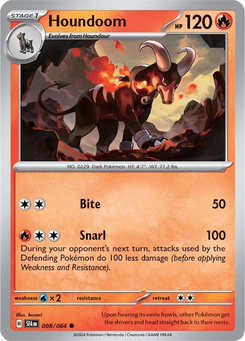 Houndoom #8 from Shrouded Fable