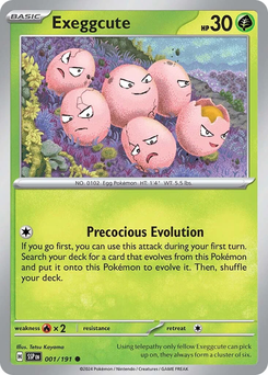 Exeggcute #1 from Surging Sparks