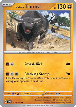 Paldean Tauros #101 from Surging Sparks