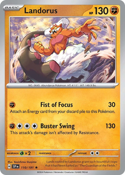Landorus #110 from Surging Sparks