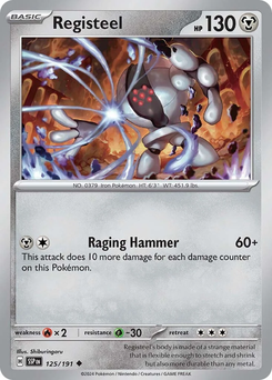 Registeel #125 from Surging Sparks
