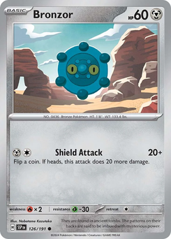 Bronzor #126 from Surging Sparks