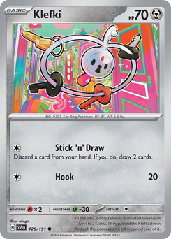 Klefki #128 from Surging Sparks