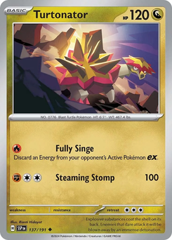 Turtonator #137 from Surging Sparks