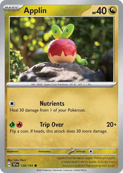 Applin #138 from Surging Sparks