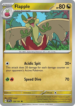 Flapple #139 from Surging Sparks