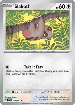 Slakoth #145 from Surging Sparks