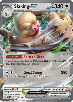 Slaking ex #147 from Surging Sparks