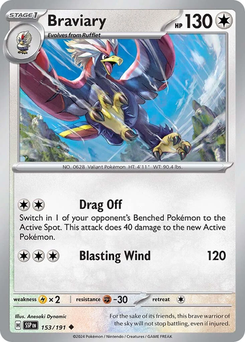 Braviary #153 from Surging Sparks