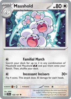 Maushold #158 from Surging Sparks