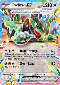 Cyclizar ex #159 from Surging Sparks