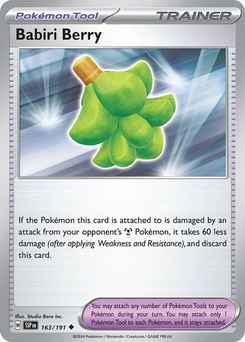 Babiri Berry #163 from Surging Sparks