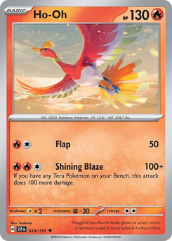 Ho-Oh #19 from Surging Sparks
