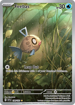 Feebas #198 from Surging Sparks