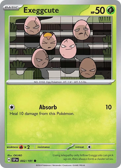 Exeggcute #2 from Surging Sparks