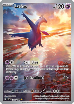 Latios #203 from Surging Sparks