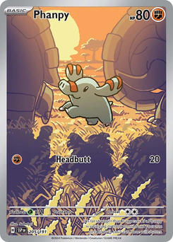 Phanpy #205 from Surging Sparks