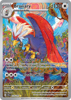 Braviary #214 from Surging Sparks