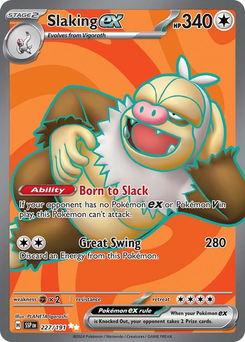 Slaking ex #227 from Surging Sparks