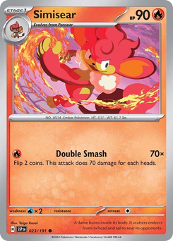 Simisear #23 from Surging Sparks