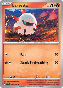 Larvesta #24 from Surging Sparks