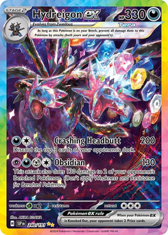 Hydreigon ex #240 from Surging Sparks