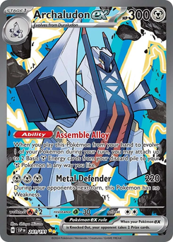 Archaludon ex #241 from Surging Sparks