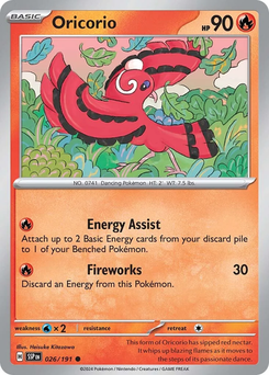 Oricorio #26 from Surging Sparks