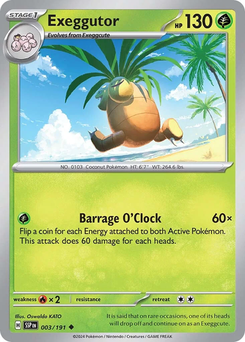 Exeggutor #3 from Surging Sparks
