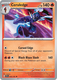 Ceruledge #35 from Surging Sparks