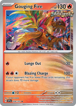 Gouging Fire #38 from Surging Sparks