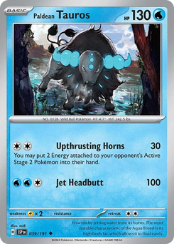Paldean Tauros #39 from Surging Sparks