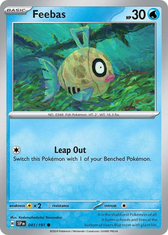 Feebas #41 from Surging Sparks