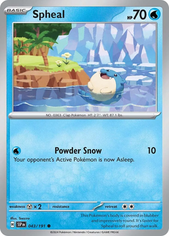 Spheal #43 from Surging Sparks