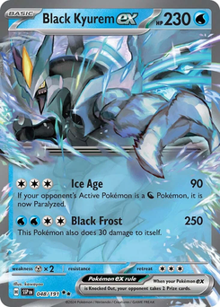 Black Kyurem ex #48 from Surging Sparks