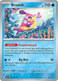 Bruxish #49 from Surging Sparks
