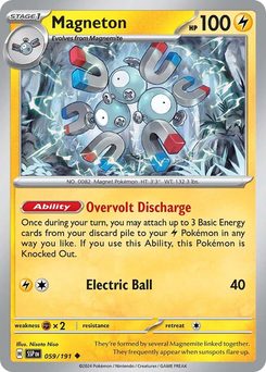 Magneton #59 from Surging Sparks